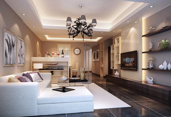 告別千篇一律的設(shè)計(jì)，硅藻泥客廳簡(jiǎn)單耐看 